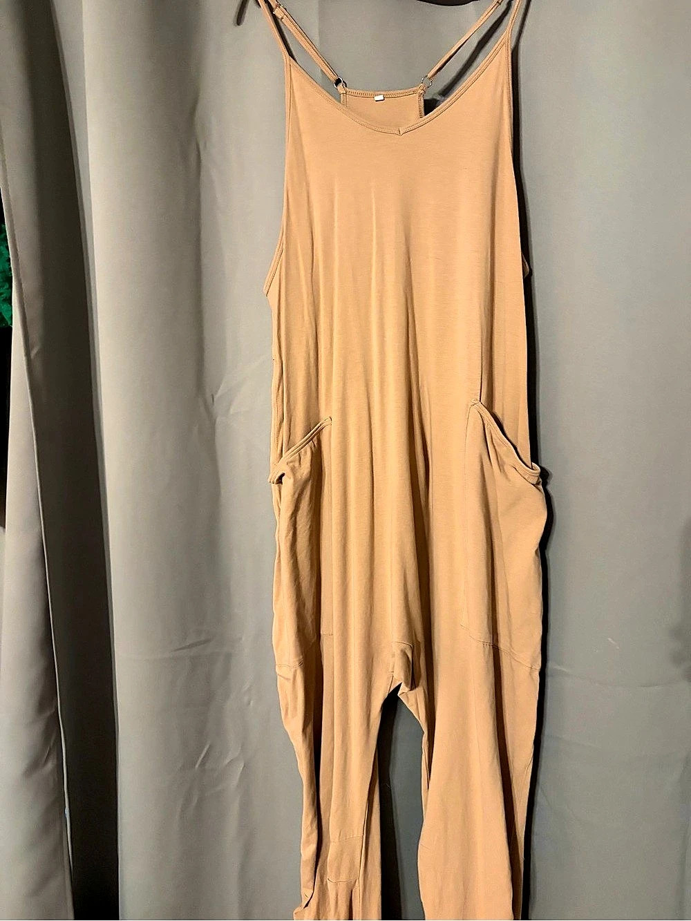 Brown Utility Pocket Jumpsuit